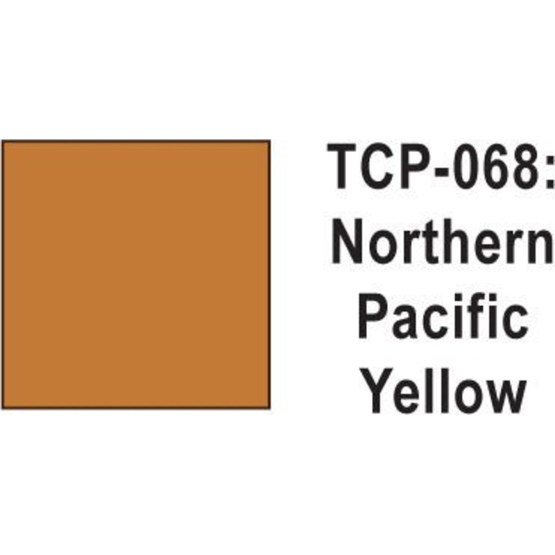 Tru Color TCP-68 Northern Pacific Yellow Paint 1 ounce