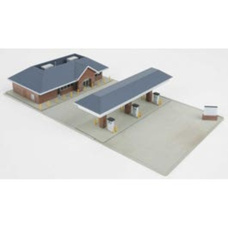 Walthers #933-3885 Modern Gas Station — Kit