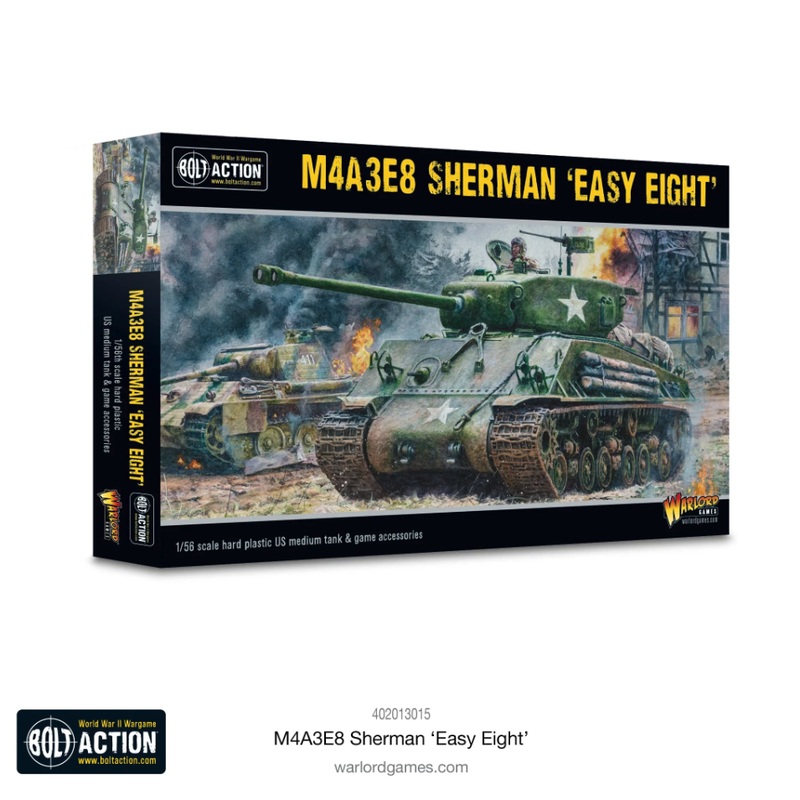 Warlord – Bolt Action: M4A3E8 Sherman Easy Eight