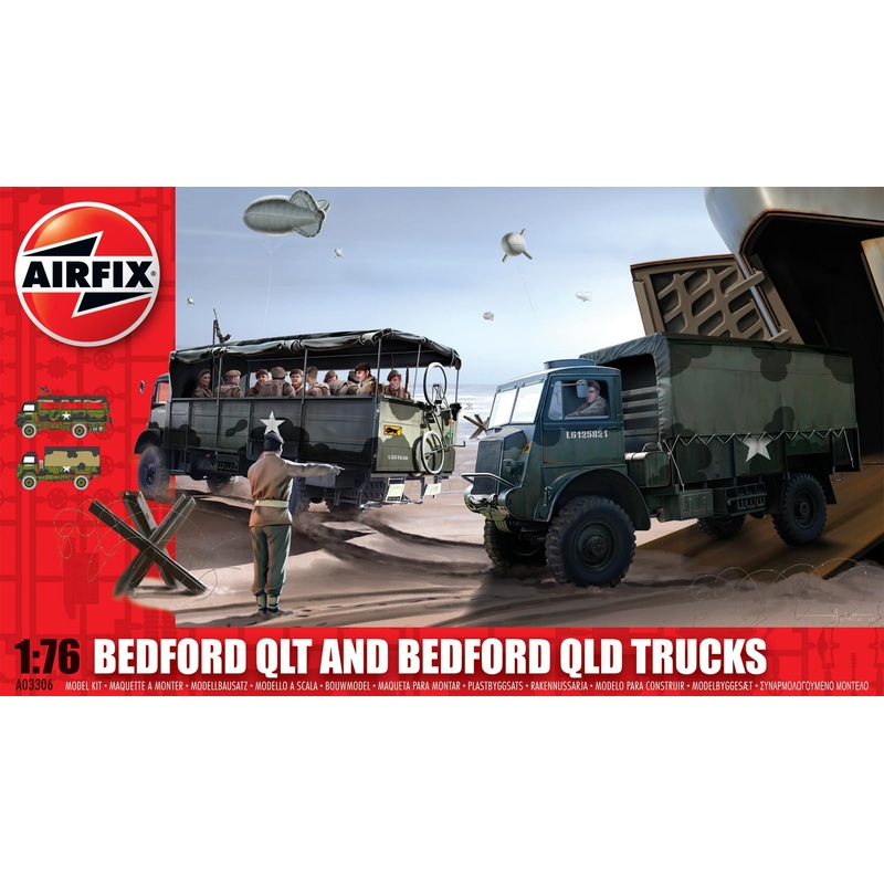 Airfix – 1/76 Bedford Qlt & Qld Trucks