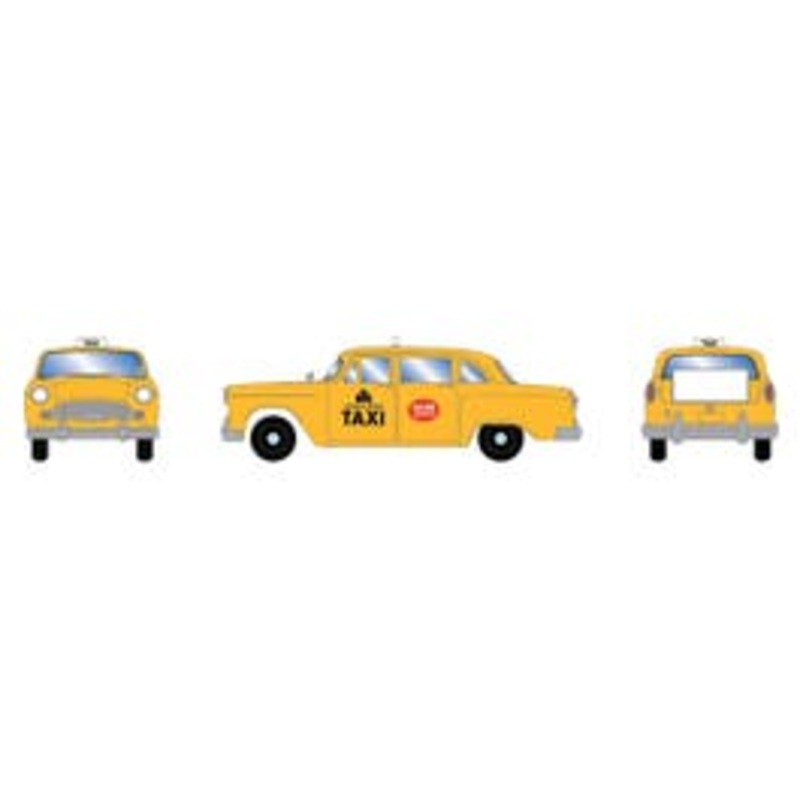 Athearn 74121  HO 1950s Taxi – Downtown Taxi