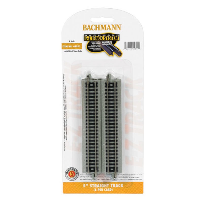 Bachmann 44811 N Scale 5″ Straight Track