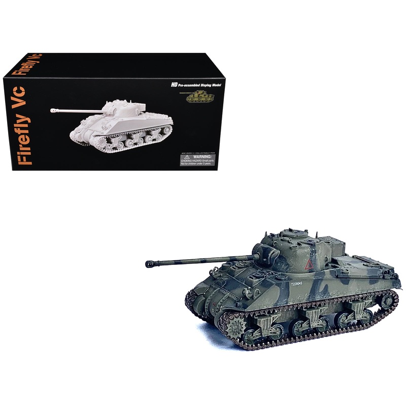 British Sherman Firefly VC Tank “4th/7th Royal Dragoon Guard 8th Armoured Brigade France” (1944) “NEO Dragon Armor” Series 1/72 Plastic Model by Dragon Models