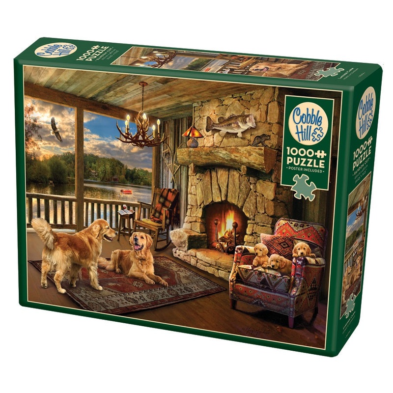 Cobble Hill – Lakeside Cabin (1000pcs)