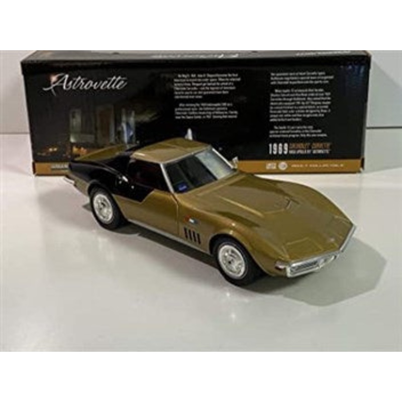 Greenlight – 1/24 Chev Corvette “Astrovette” 1969 (Nasa Apollo XII Astronaut’s) (Gold)
