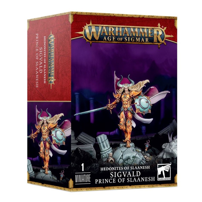GW – Warhammer AOS Hedonites of Slaanesh: Sigvald Prince of Slaanesh (83-84)