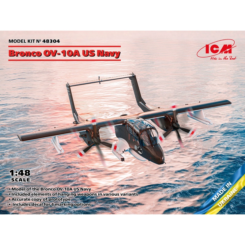 ICM – 1/48 Bronco OV-10A US Navy
