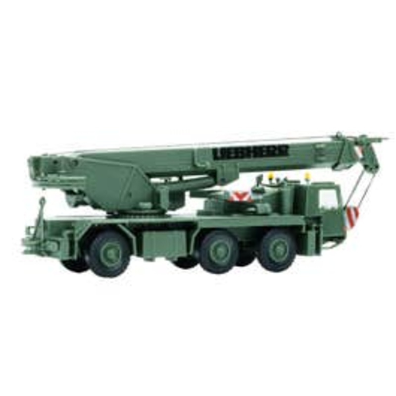 Kibri 18043  HO Military LIEBHERR mobile crane LTM 1050/3 kit