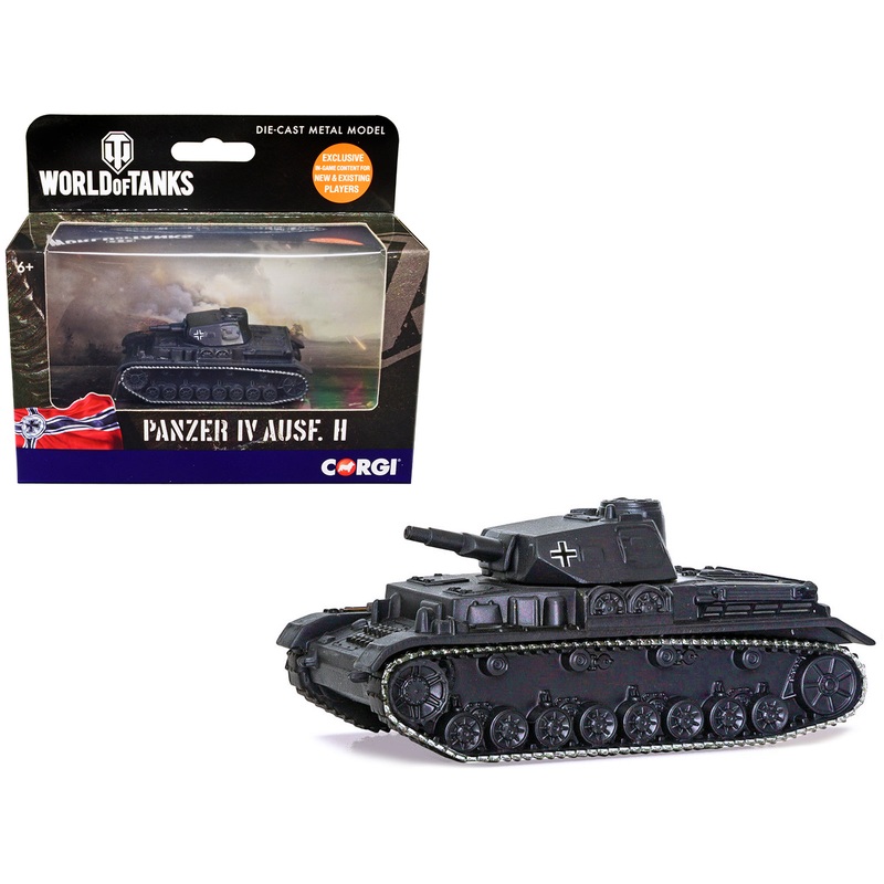 Panzer IV Ausf. H Medium Tank “World of Tanks” Video Game Diecast Model by Corgi