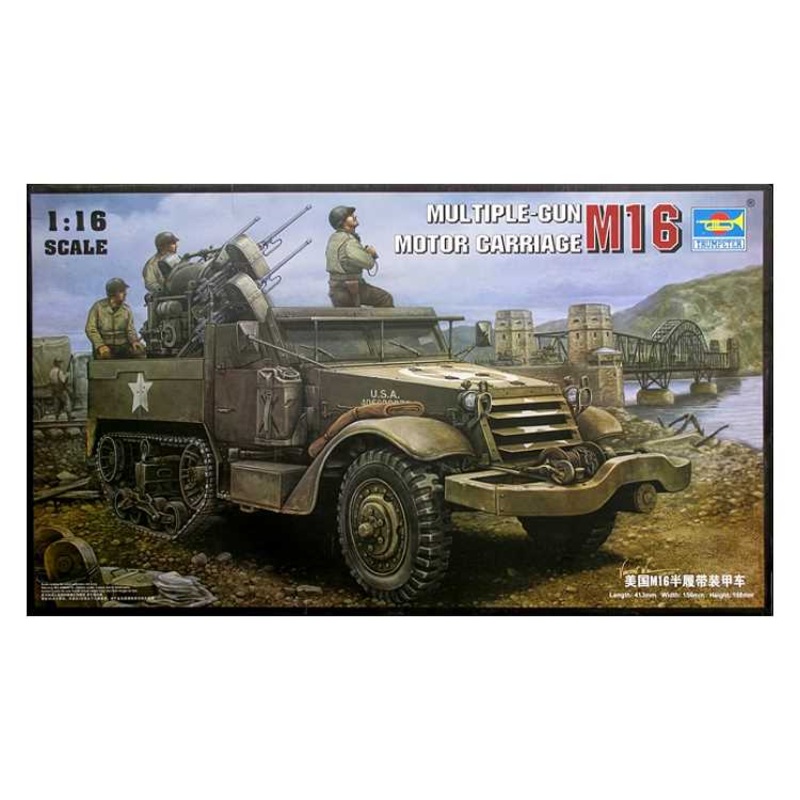 Trumpeter – 1/16 M16 Multiple-Gun Motor Carriage
