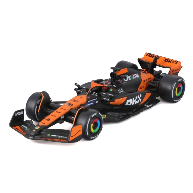 Burago – 1/43 McLaren F1 MCL38 2024 (w/Helmet HC) #81 Oscar Piastri
