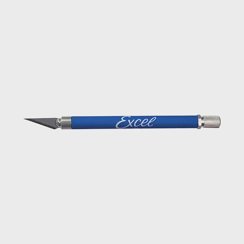 Excel – Knife #1 Blue Grip w/ Safety Cap