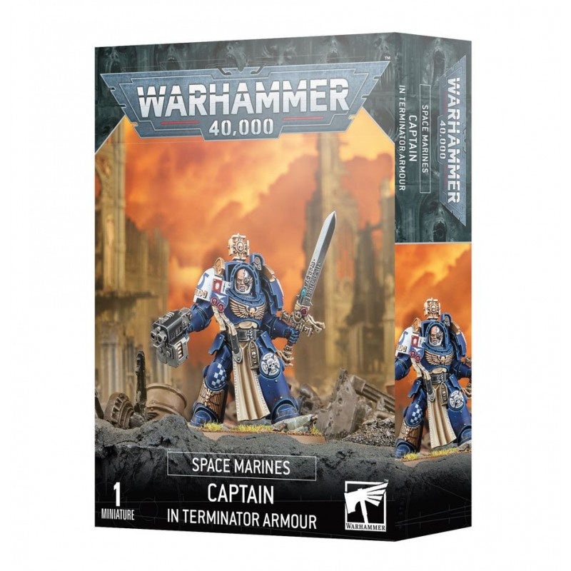 GW – Warhammer 40k Space Marines: Captain In Terminator Armour (48-92)