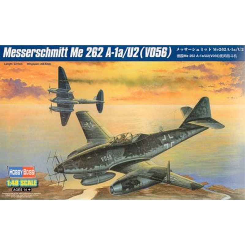 Hobby Boss – 1/48 Me 262 A-1a/U2 (V056) (80374)