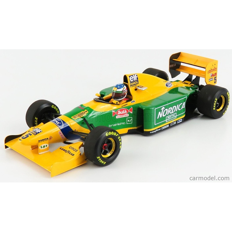 Minichamps – 1/18 Benetton Ford B193 (M.Schumacher) Winner 1993