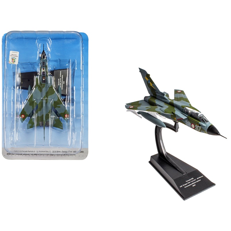 Panavia Tornado IDS Aircraft “156 Gruppo ‘Le Linci’ 36 Stormo” (1990) Aeronautica Militare Italiana (Italian Air Force) 1/100 Diecast Model by Hachette Collections