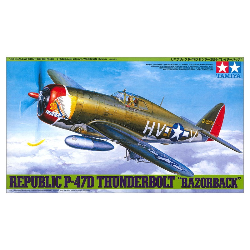 Tamiya – 1/48 Republic P-47D Thunderbolt