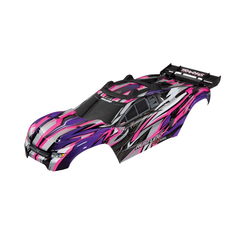 Traxxas – 6717P – Rustler 4×4 VXL Body (Pink)