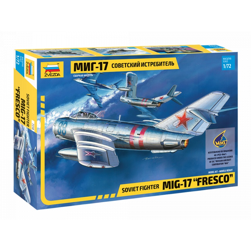 Zvezda – 1/72 MiG-17 “Fresco”