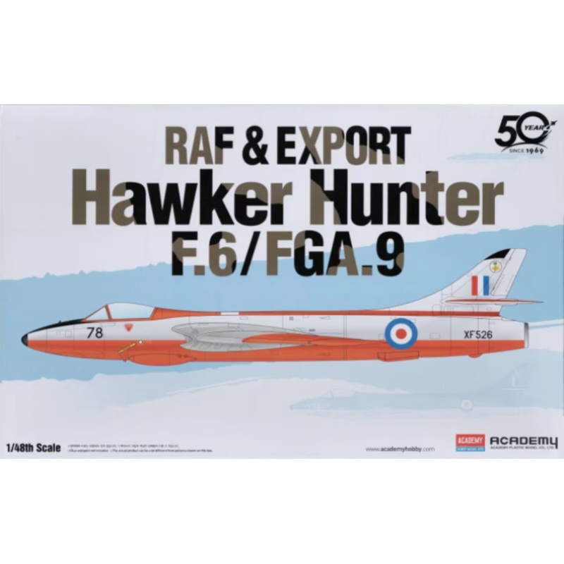 Academy – 1/48 Hawker Hunter F.6/FgA.9
