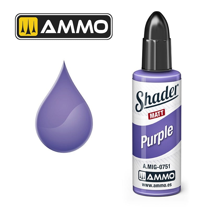 AMMO – 0751  Purple Matt Shader