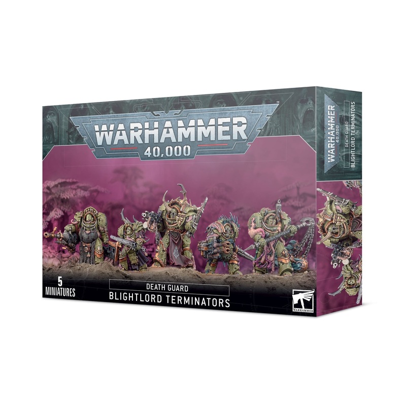 GW – Warhammer 40k Death Guard: Blightlord Terminators (43-51)