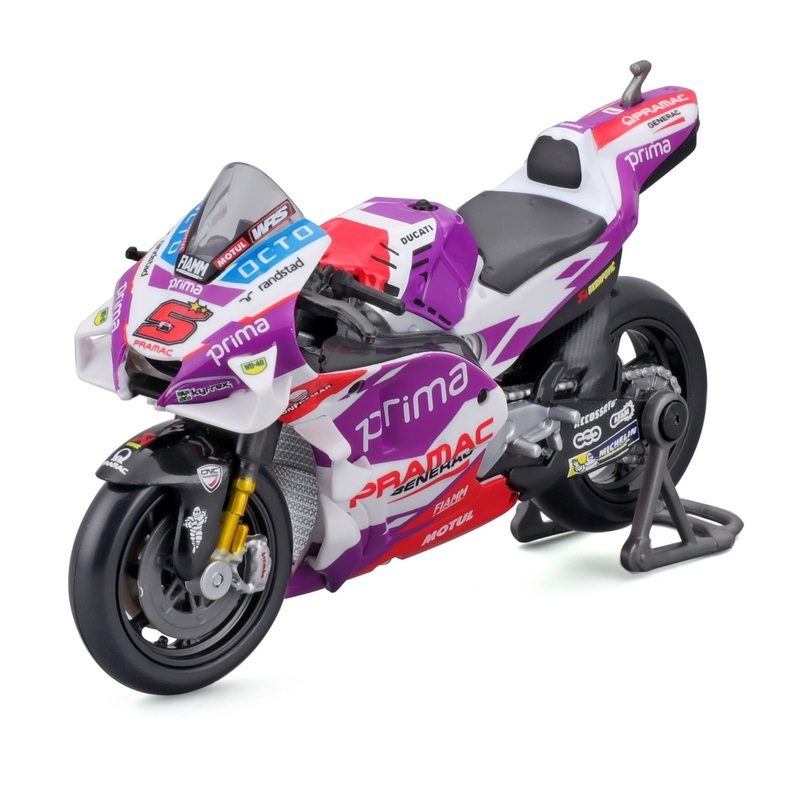 Maisto – 1/18 Ducati Pramac (#5 Johann Zarco) MotoGP 2022