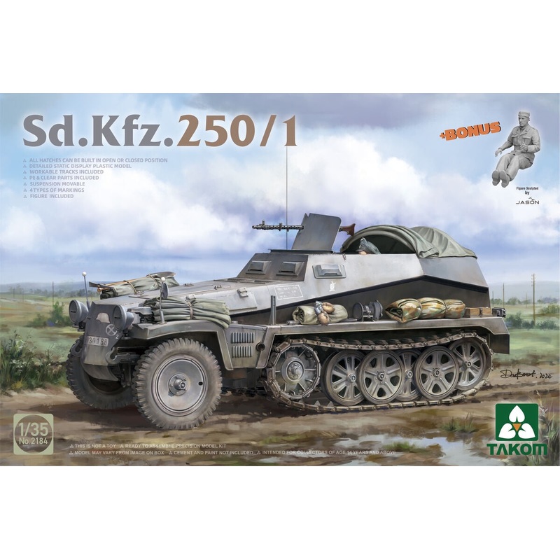Takom – 1/35 Sd.Kfz.250/1