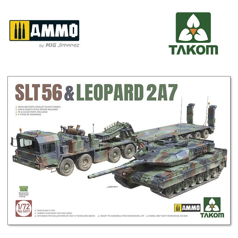 Takom – 1/72 SLT56 & Leopard 2A7