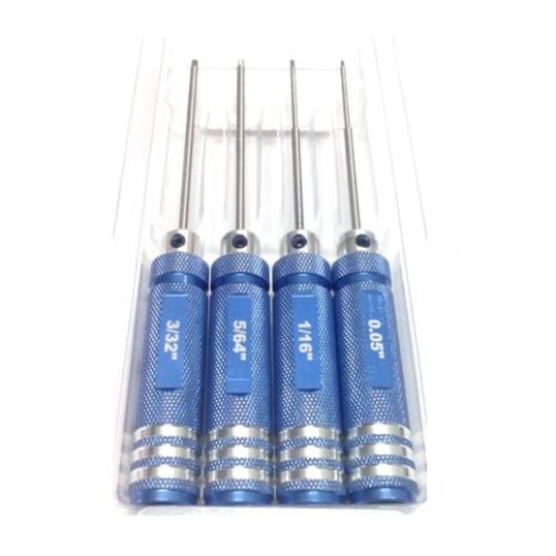 Ace – Hex Drivers Imperial (050, 1/16″, 5/64″ & 3/32″)  Blue