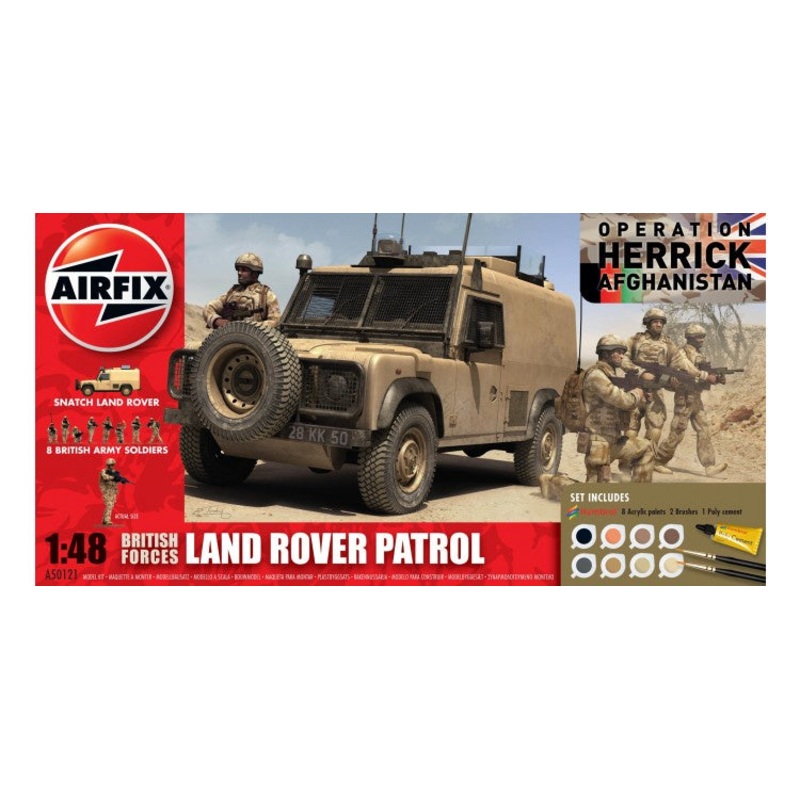 Airfix – 1/48 British Forces Patrol Landrover
