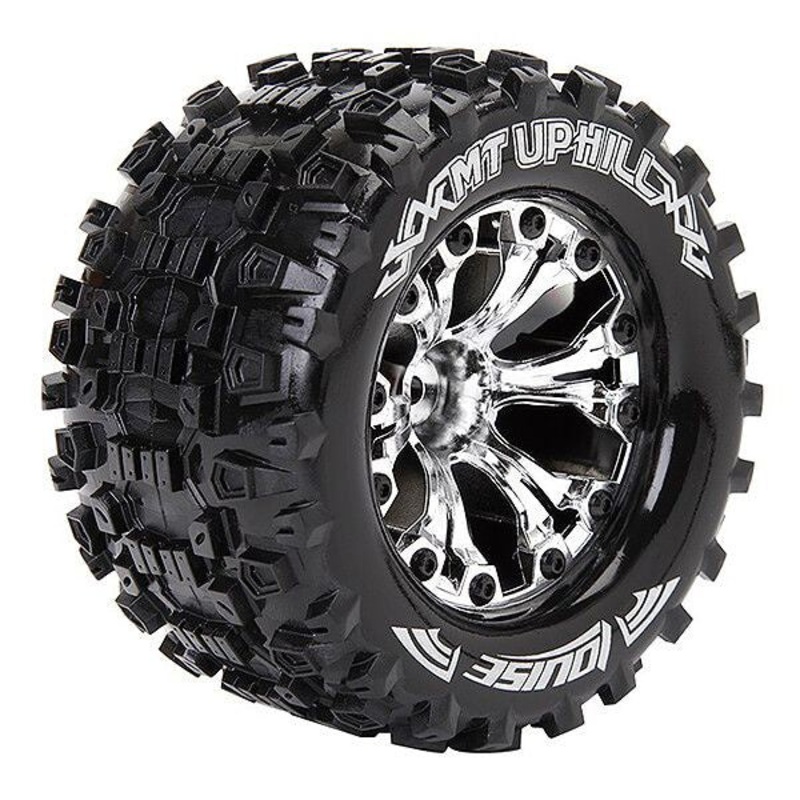 Louise -MT-Uphill 2.8″ 1/10 Truck Tire Soft Compound (Mounted) (2)