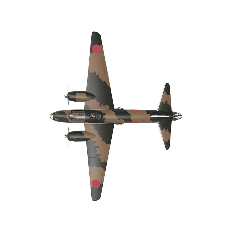 Mitsubishi G4M Bomber Aircraft “Betty Takao Kokutai Philippines” Imperial Japanese Navy (1941) “Planes of World War II” Series 1/144 Diecast Model Airplane by Luppa