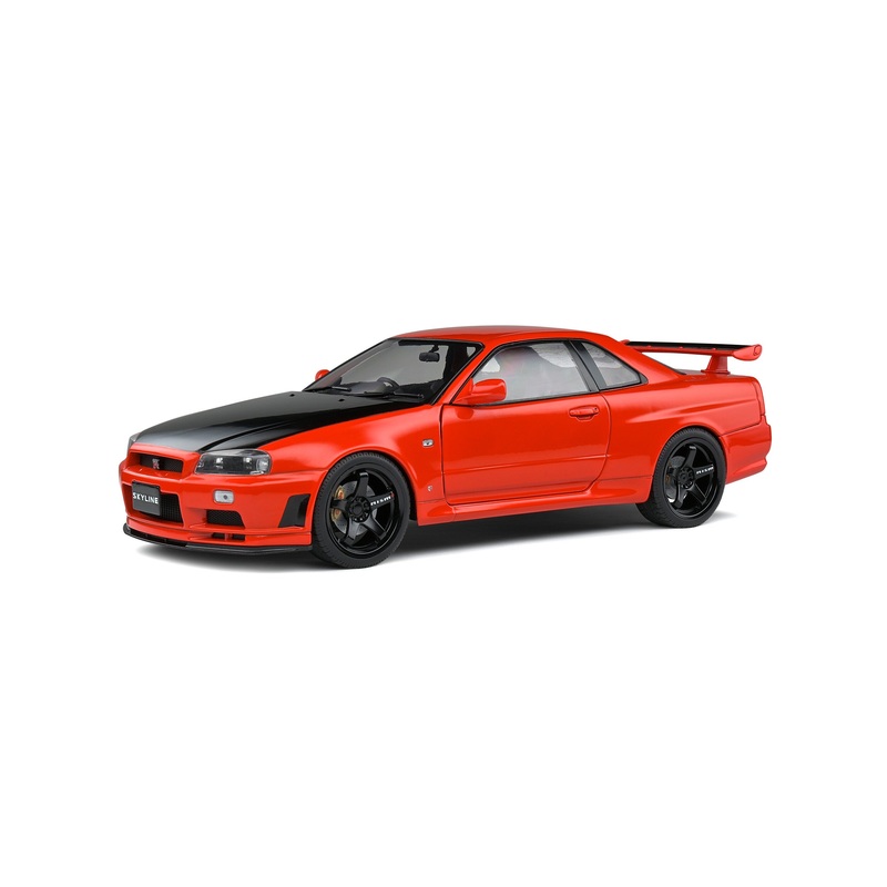 Solido – 1/18Nissan Skyline GT-R R34 Active Red 1999