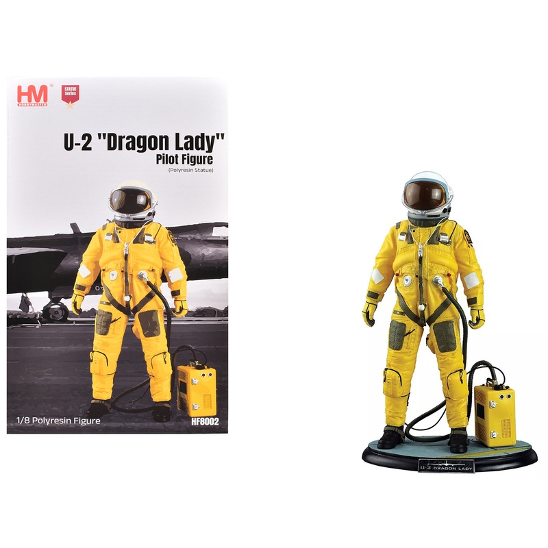U-2 “Dragon Lady” Pilot Polyresin Statue “Statue Series” 1/8 Scale Model by Hobby Master