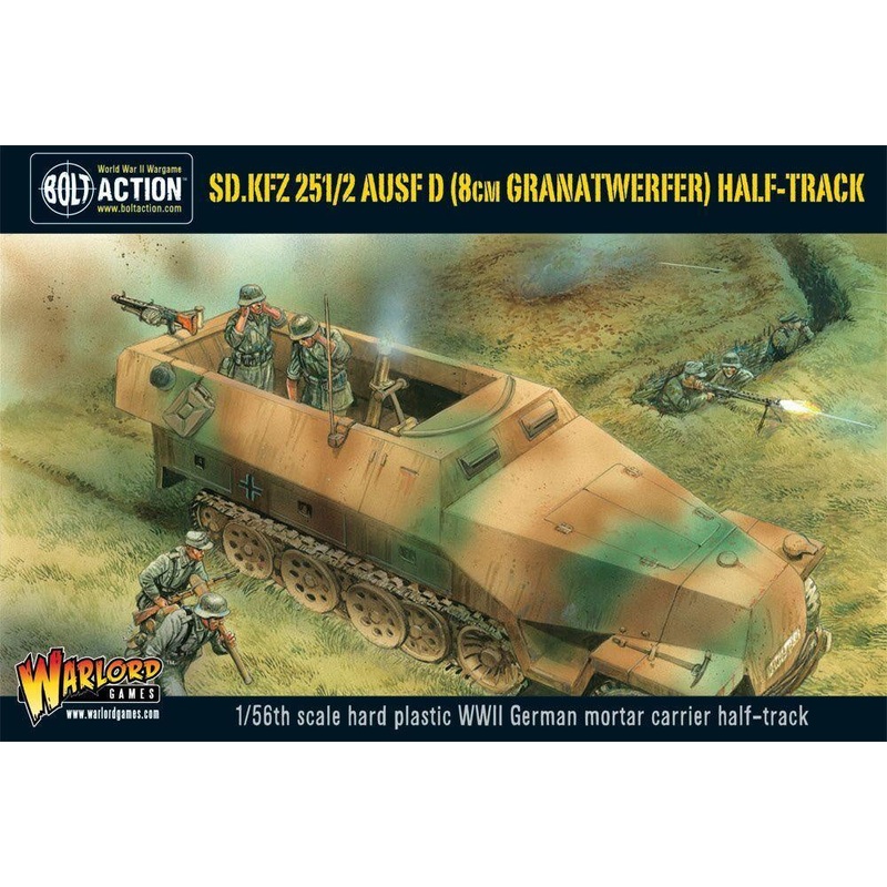 Warlord – Bolt Action: Sd.Kfz 251/2 Ausf D (8cm Granatwerfer) Half Track