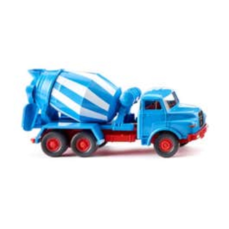 Wiking 68208 HO Concrete mixer (MAN) – blue/white