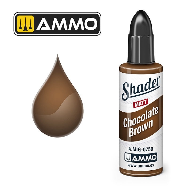 AMMO – 0756 Chocolate Brown Matt Shader