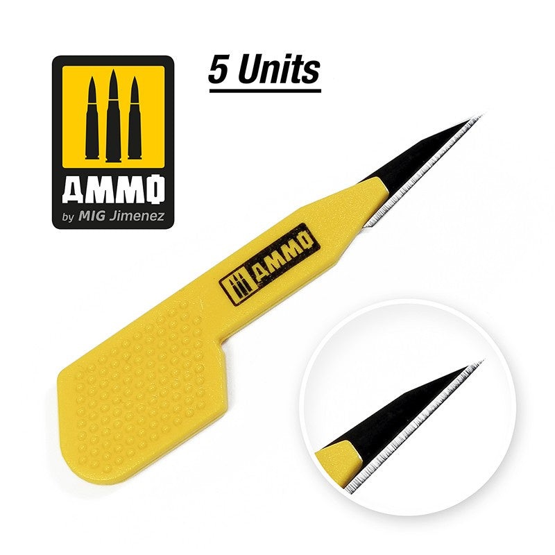 AMMO – 8685 Precision Blade Straight (5 pcs.)