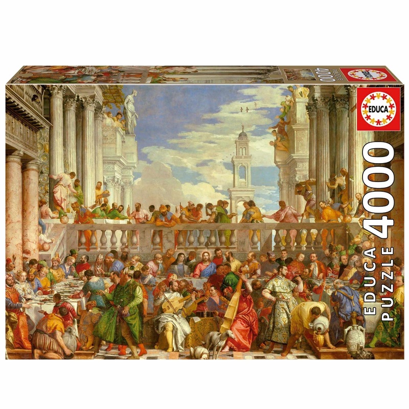 Educa – The Wedding At Cana Paolo Veronese (4000pc)