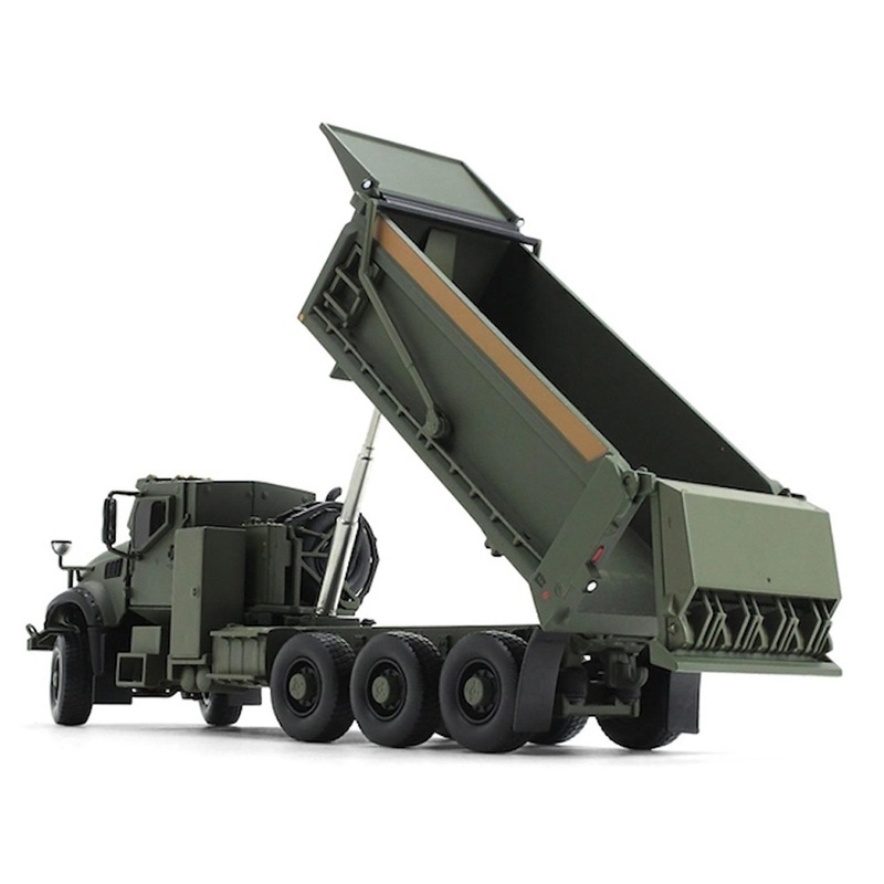 Mack Defense M917A3 Heavy Dump Truck Green 1/50 Diecast Model by First Gear
