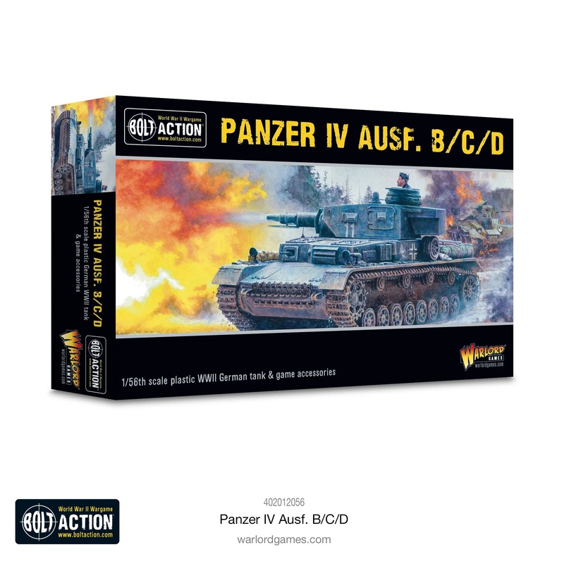 Warlord – Bolt Action: Panzer IV Ausf. B/C/D