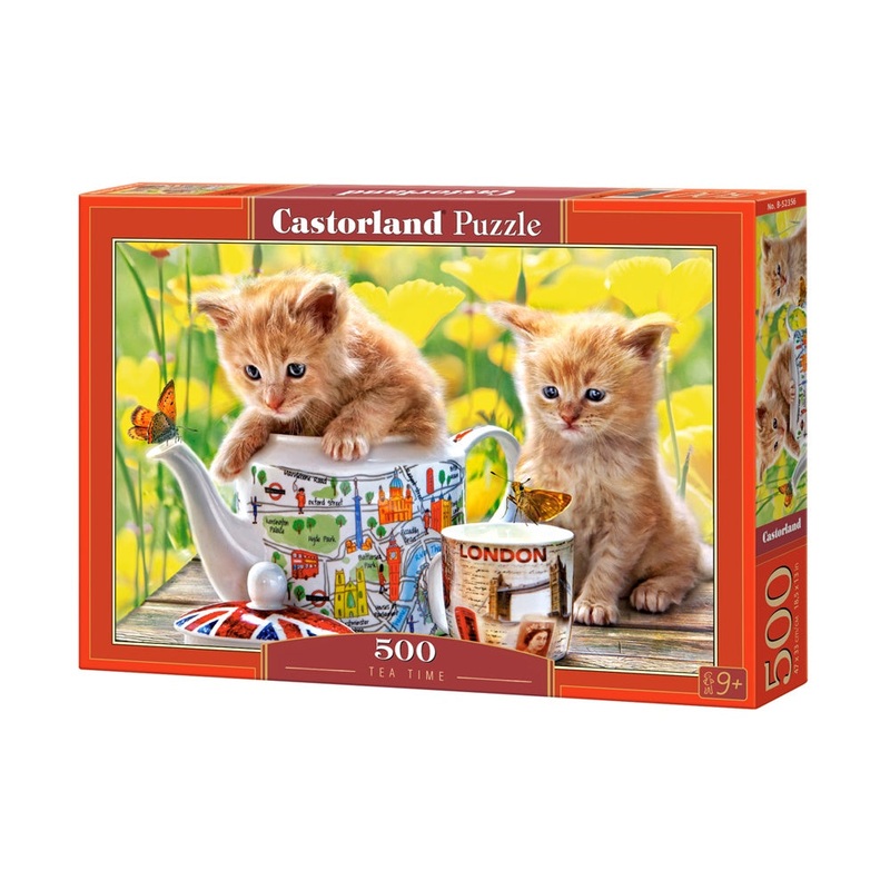 Castorland – Tea Time (Cats)  (500pcs)