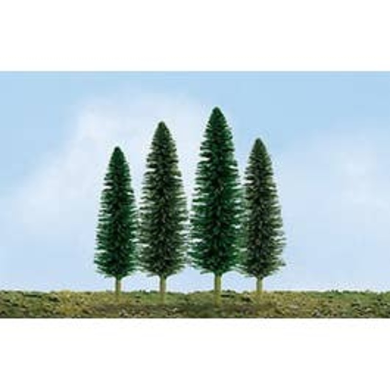 JTT 92031 HO Cedar Trees 4″- 6″ (24 per pack)