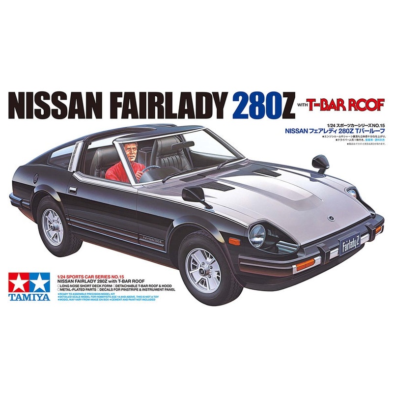 Tamiya – 1/24 Nissan Fairlady 280Z w/ T-Bar Roof