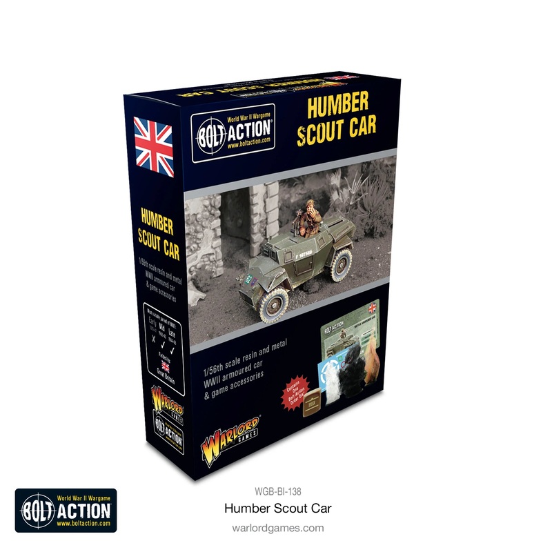 Warlord – Bolt Action: Humber Scout Car