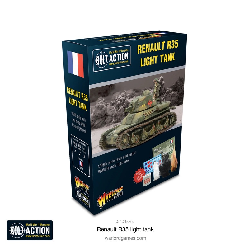 Warlord – Bolt Action: Renault R35 Light Tank
