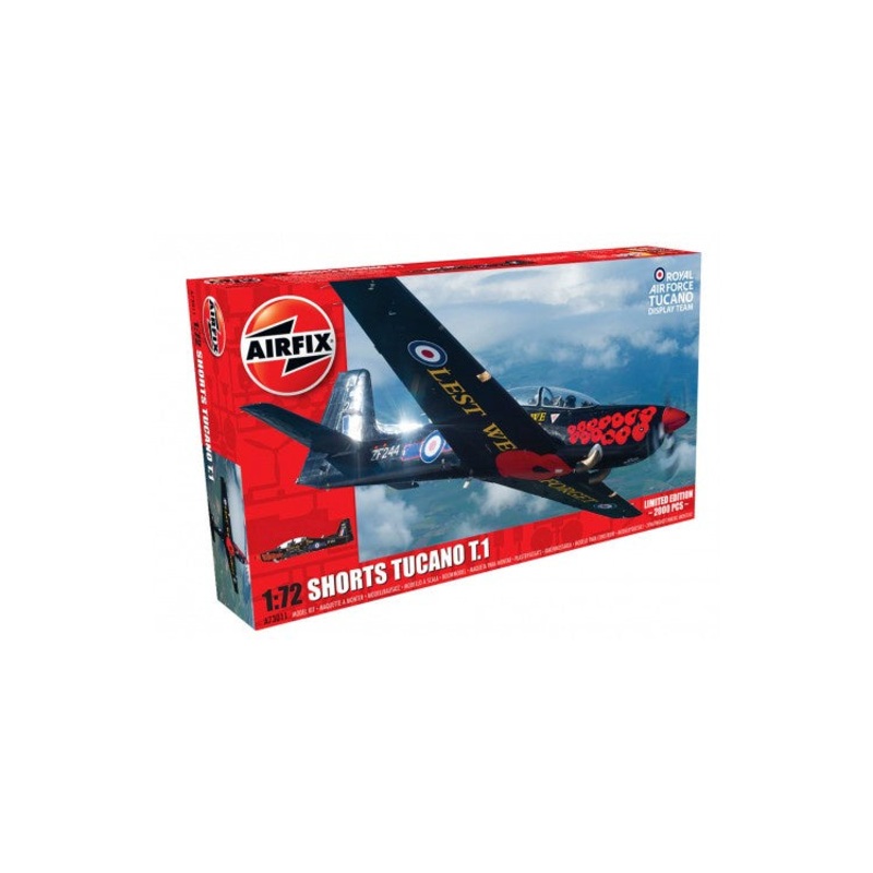 Airfix – 1/72 Shorts Tucano T.1 -Lest We Forget Ltd.Ed.