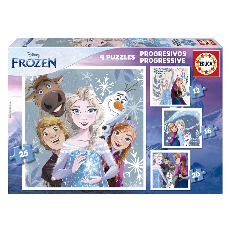 Educa – Disney Frozen (12-16-20-25pcs)