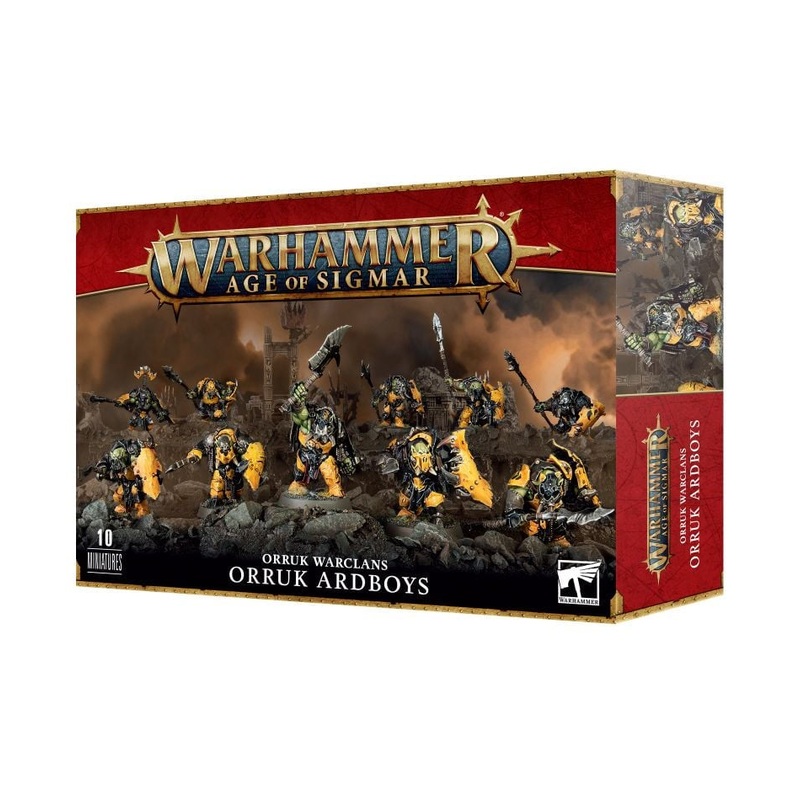 GW – Warhammer AOS Orruk Warclans: Orruk Ardboyz  (89-61)